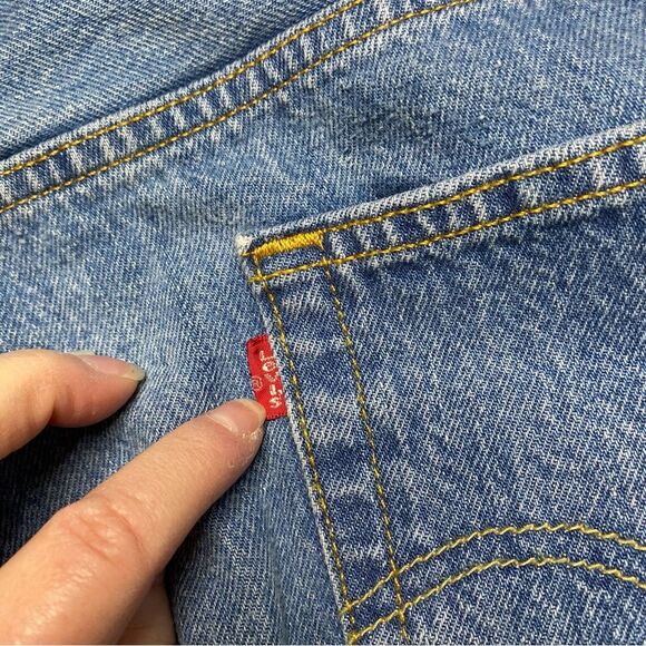 Levi’s 501 Button Fly Jeans Sz 40x30 - Picture 5 of 16